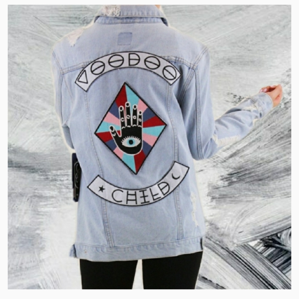 Voodoo Child Denim Jacket - Picture 2 of 6